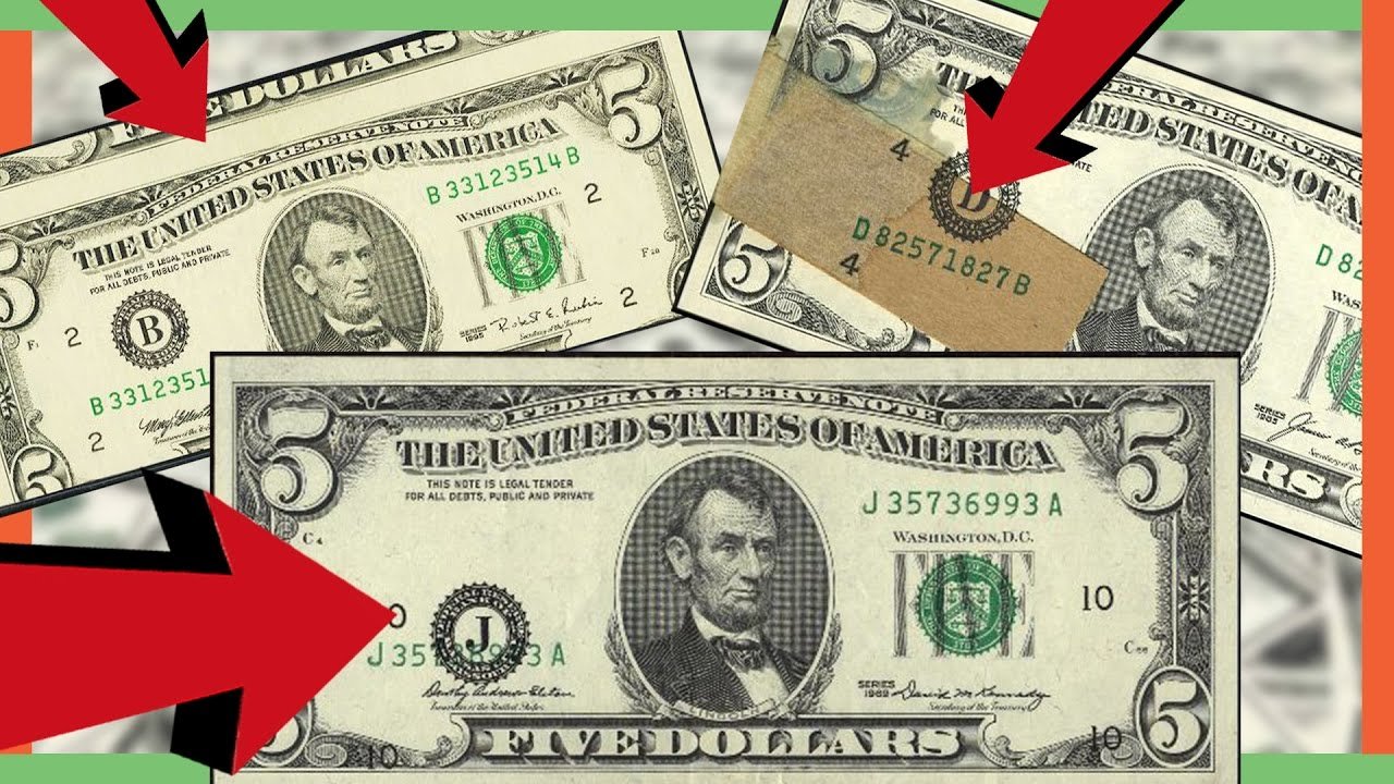 How a 1995 $5 Bill with a Printing Error Could Make You Rich