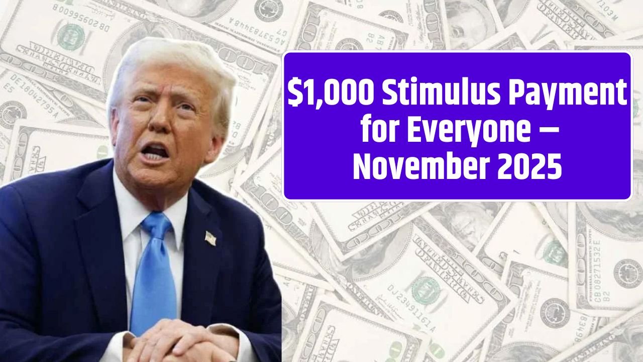 $1,000 Stimulus Payment for Everyone