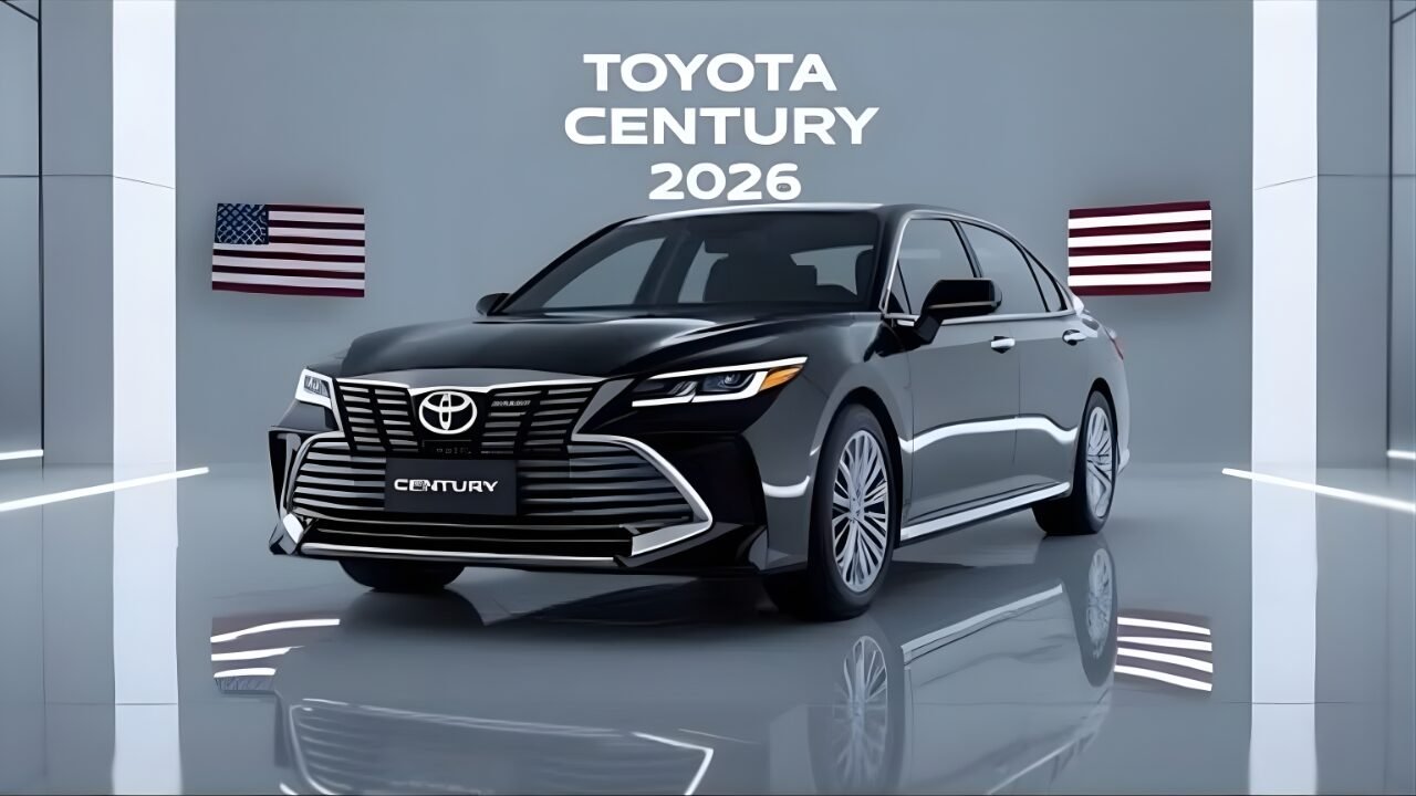 2026 Toyota Century SUV Unveiled